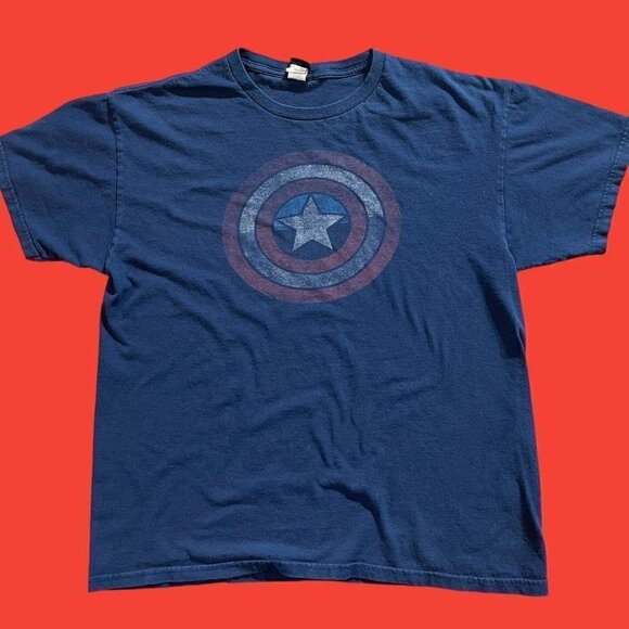 Vintage Captain America Marvel t shirt - Picture 3 of 5